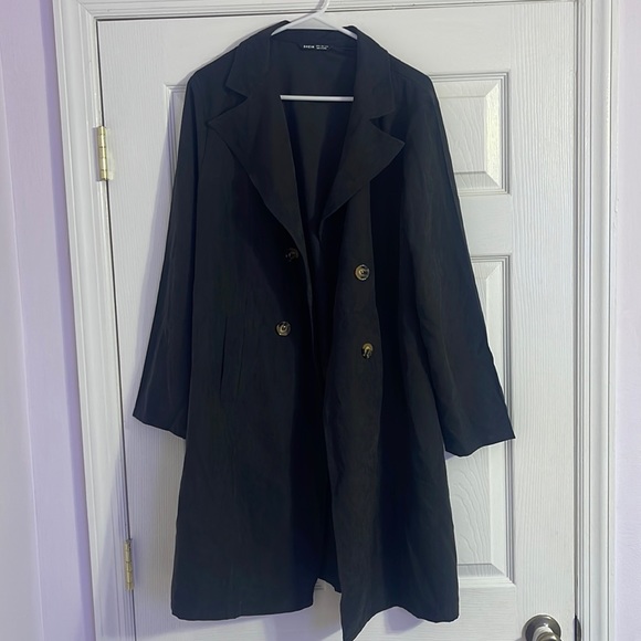 SHEIN Jackets & Blazers - NWOT Long Black Women’s Lightweight Coat
